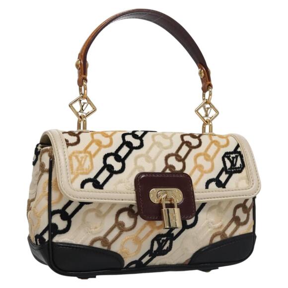 LOUIS VUITTON Monogram Charm Pochette Lover Bag Ivory M95194 - Picture 1 of 16